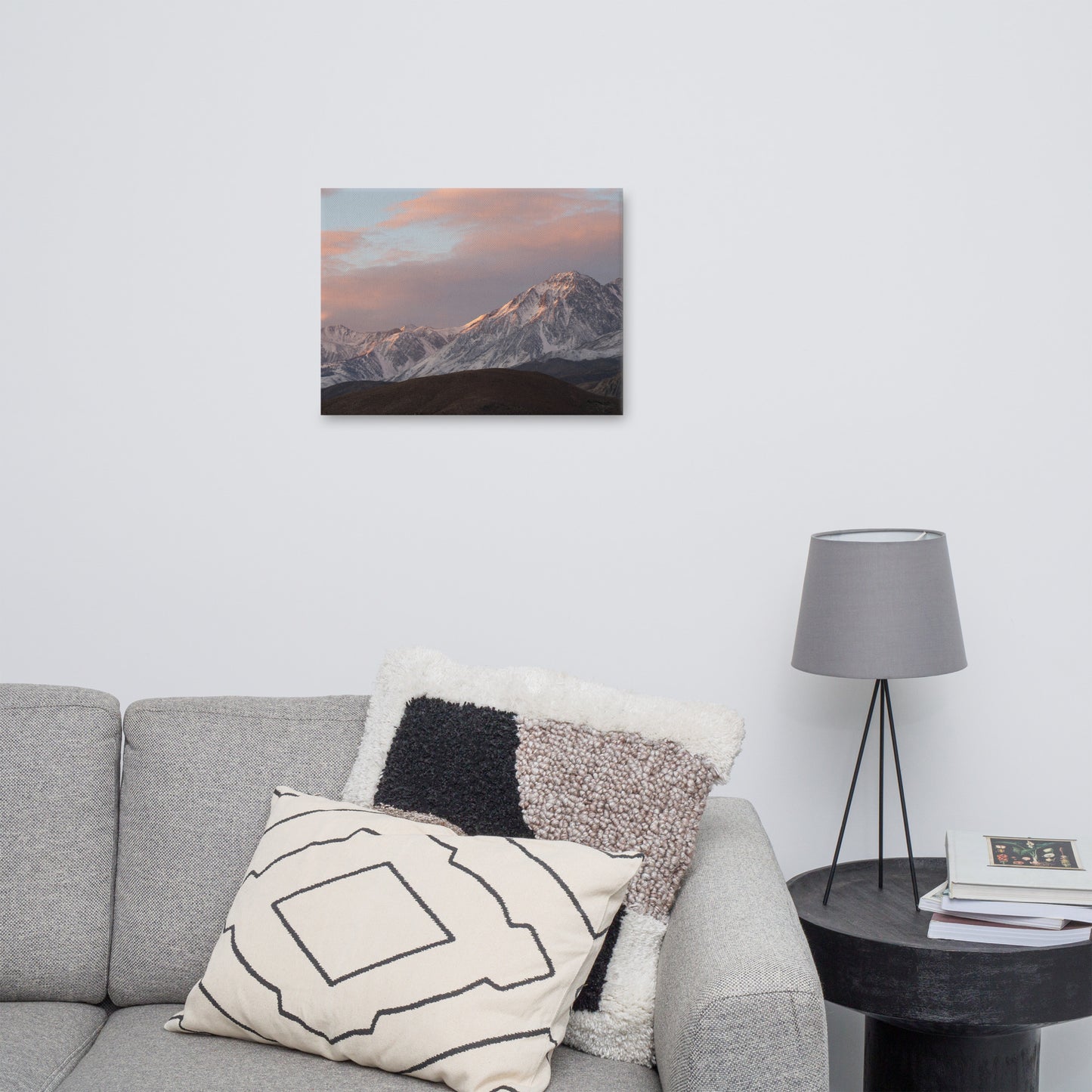 Dawn Mountains Photo Canvas