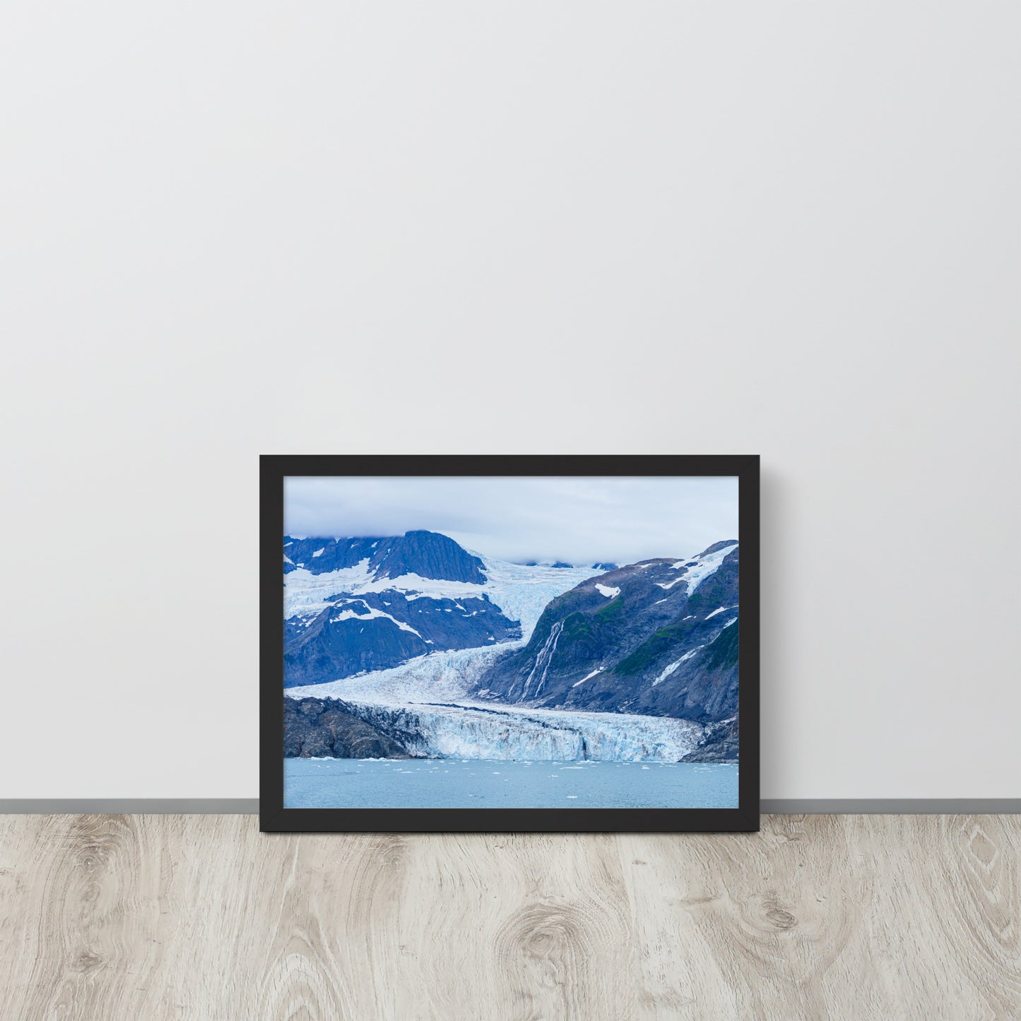 Glacier Alaska Framed poster