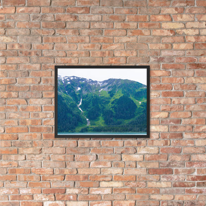 Mountain Alaska Framed poster