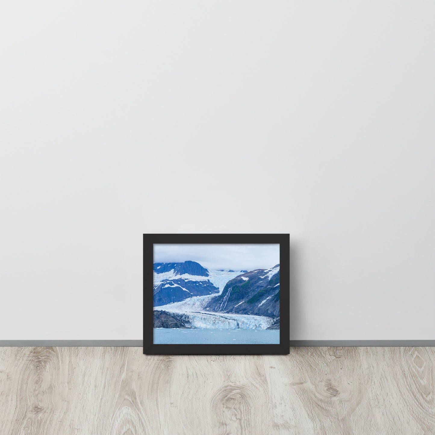 Glacier Alaska Framed poster