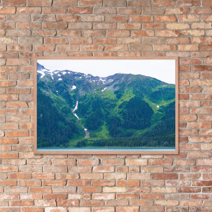 Mountain Alaska Framed poster