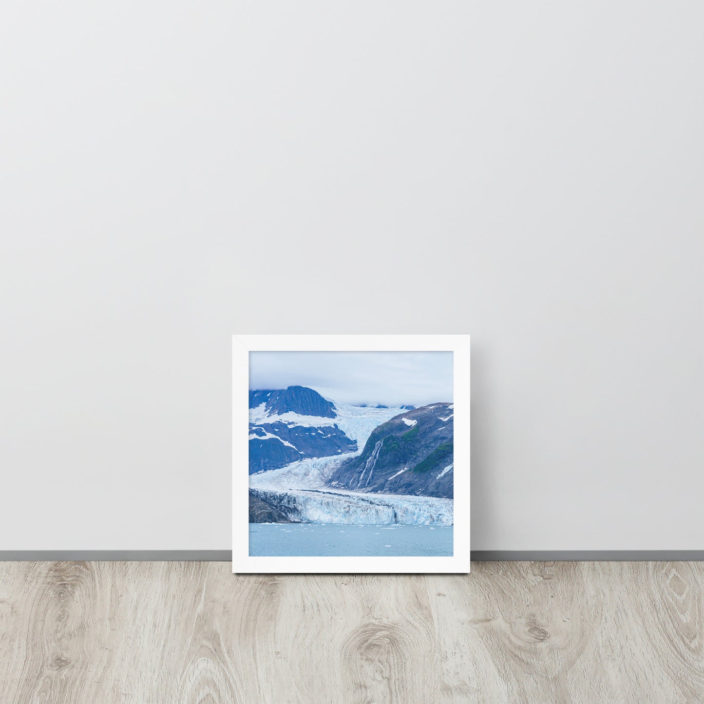 Glacier Alaska Framed poster