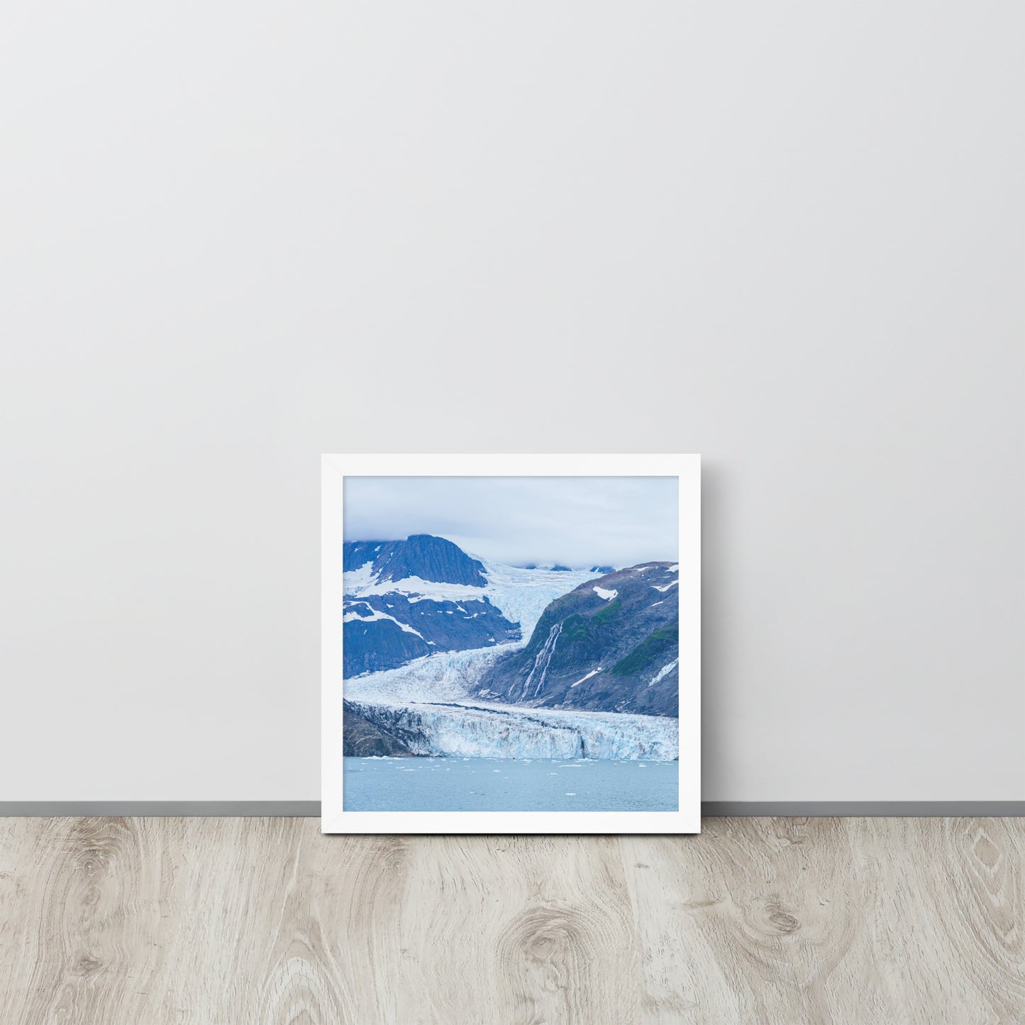 Glacier Alaska Framed poster