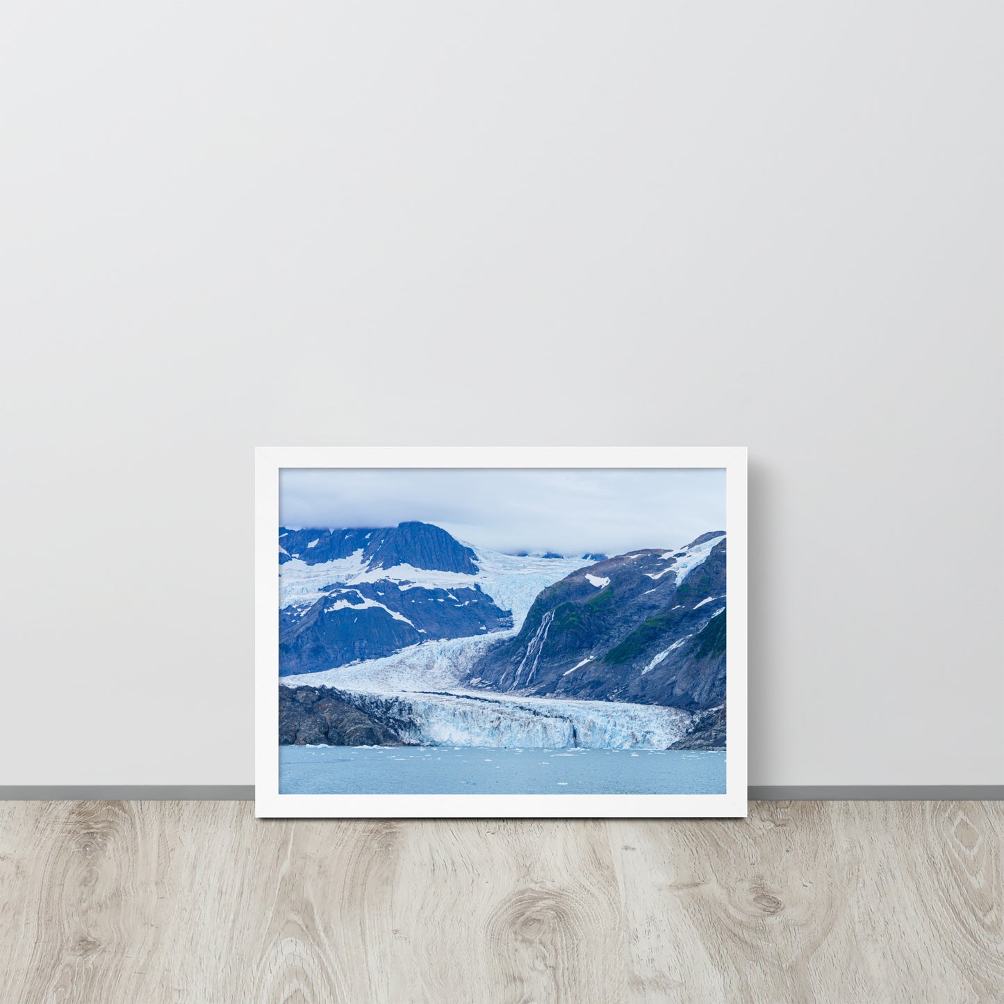 Glacier Alaska Framed poster