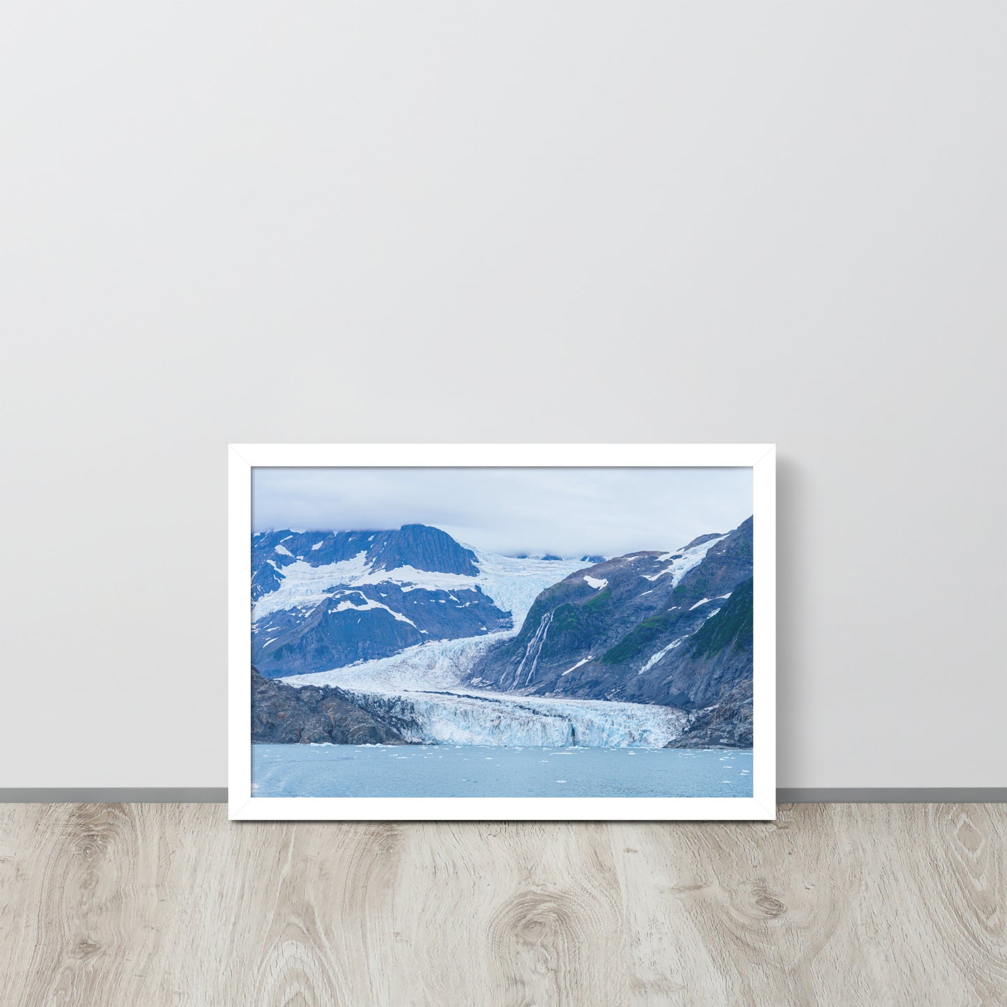 Glacier Alaska Framed poster