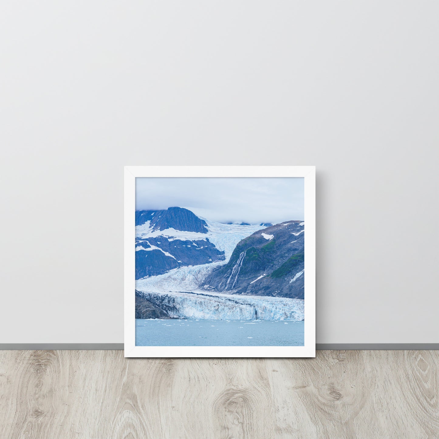 Glacier Alaska Framed poster