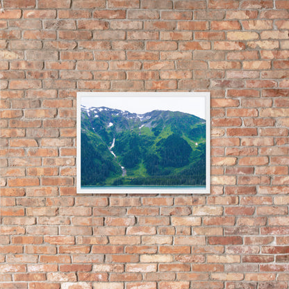 Mountain Alaska Framed poster