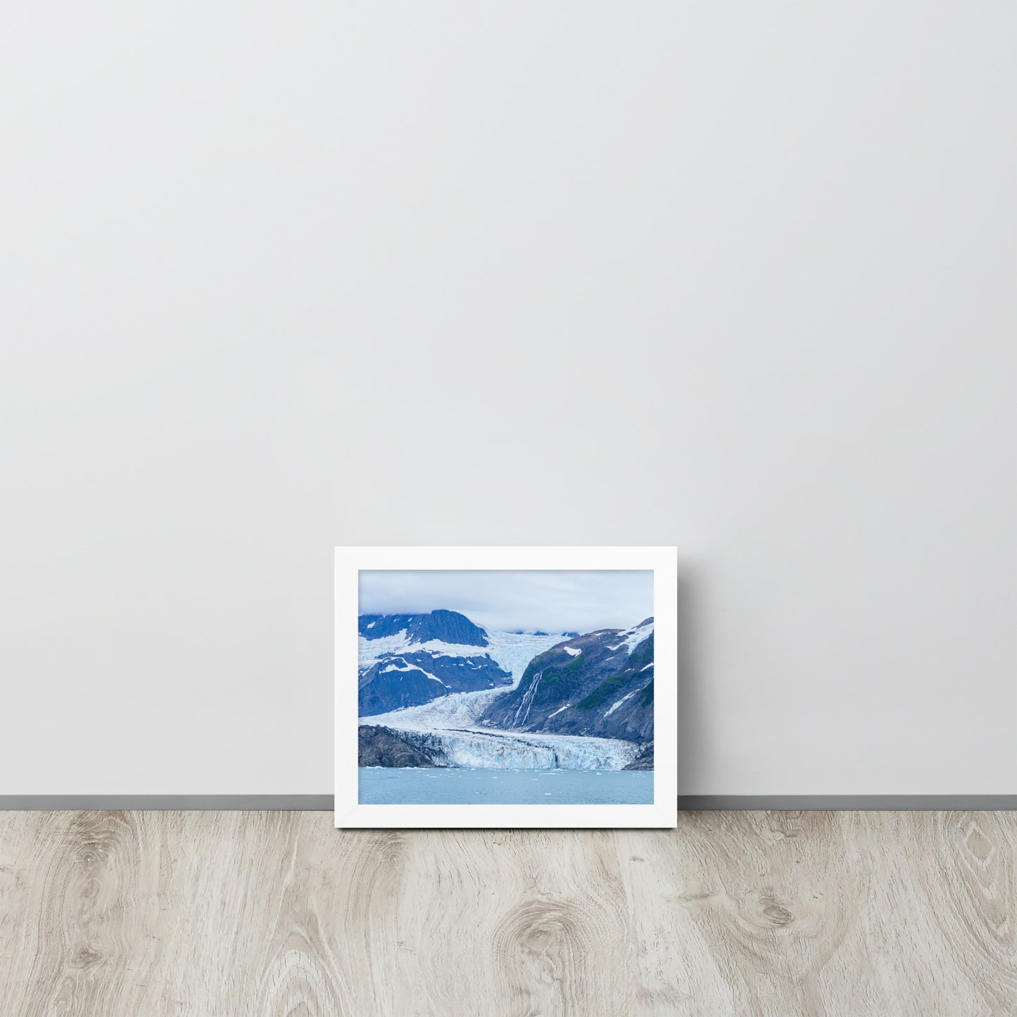 Glacier Alaska Framed poster